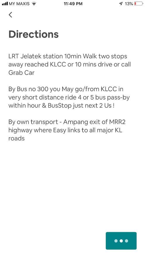 7 Mins Klcc Next To Hospital Gleneagle Daire Kuala Lumpur Dış mekan fotoğraf